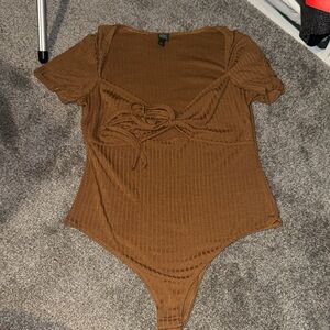 Wild Fable Tan Knit Top